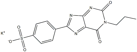 PSB 1115 POTASSIUM SALT Struktur