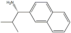 (1S)-2-METHYL-1-(2-NAPHTHYL)PROPYLAMINE Struktur