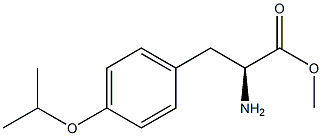 METHYL (2S)-2-AMINO-3-[4-(METHYLETHOXY)PHENYL]PROPANOATE Struktur