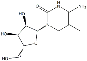 5-METHYLCYTIDINE, [3H]- Struktur