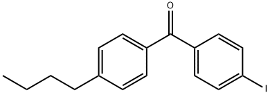 4-N-BUTYL-4'-IODOBENZOPHENONE Struktur