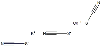 POTASSIUM COBALTOTHIOCYANATE Struktur