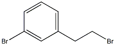 3-BROMO-1-(2-BROMOETHYL)BENZENE Struktur