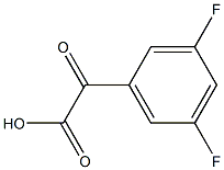 3,5-DIFLUOROBENZOYLFORMIC ACID Struktur