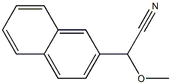 2-METHOXY-2-(2-NAPHTHYL)ACETONITRILE Struktur