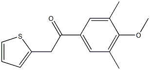 3',5'-DIMETHYL-4'-METHOXY-2-THIENYLACETOPHENONE Struktur