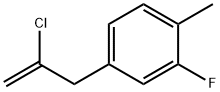 2-CHLORO-3-(3-FLUORO-4-METHYLPHENYL)-1-PROPENE|