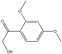 1-(2,4-DIMETHOXYPHENYL)-2-HYDROXYETHANONE Struktur