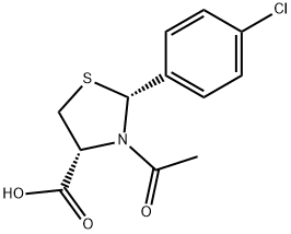 (2R,4R)-3-アセチル-2-(4-クロロフェニル)-1,3-チアゾリジン-4-カルボン酸 price.