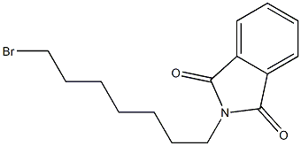 N-(7-BROMOHEPTYL)-PHTHALIMIDE Struktur