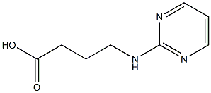 4-(PYRIMIDIN-2-YLAMINO)BUTANOIC ACID Struktur