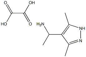 1-(3,5-DIMETHYL-1H-PYRAZOL-4-YL)-ETHYLAMINE OXALATE Struktur