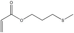 3-METHYLTHIOPROPYL ACRYLATE Struktur