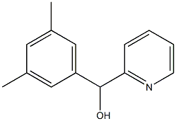 3,5-DIMETHYLPHENYL-(2-PYRIDYL)METHANOL Struktur