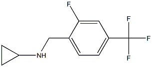 (1R)CYCLOPROPYL[2-FLUORO-4-(TRIFLUOROMETHYL)PHENYL]METHYLAMINE Struktur