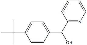 4-TERT-BUTYLPHENYL-(2-PYRIDYL)METHANOL Struktur