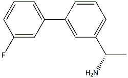 (1S)-1-[3-(3-FLUOROPHENYL)PHENYL]ETHYLAMINE Struktur