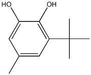 3-TERT-BUTYL-5-METHYLCATECHOL Struktur