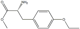 METHYL (2R)-2-AMINO-3-(4-ETHOXYPHENYL)PROPANOATE Struktur