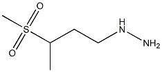 (3-METHYLSULFONYL-3-METHYL-PROPYL)-HYDRAZINE Struktur