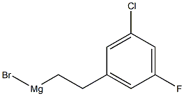 3-CHLORO-5-FLUOROPHENETHYLMAGNESIUM BROMIDE Struktur