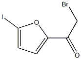 2-BROMO-1-(5-IODOFURAN-2-YL)-ETHANONE Struktur