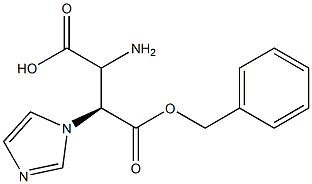 CBZ-BETA-IMIDAZOLYL-L-ALA Struktur