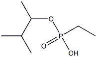 1,2-DIMETHYLPROPYL HYDROGEN ETHYLPHOSPHONATE Struktur