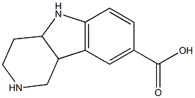 2,3,4,4A,5,9B-HEXAHYDRO-1H-PYRIDO[4,3-B]INDOLE-8-CARBOXYLIC ACID Struktur