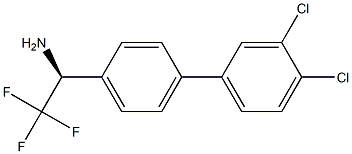 (1S)-1-[4-(3,4-DICHLOROPHENYL)PHENYL]-2,2,2-TRIFLUOROETHYLAMINE