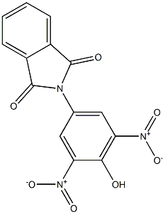 2,6-DINITRO-4-(N-PHTHALIMIDO)-PHENOL Struktur