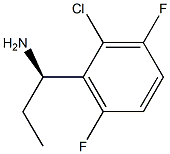 (1R)-1-(2-CHLORO-3,6-DIFLUOROPHENYL)PROPYLAMINE Struktur