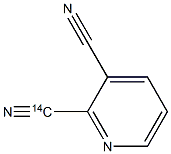 3'-CYANOPYRIDINE, [CYANO-14C]- Struktur