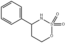 4-PHENYL-[1,2,3]OXATHIAZINANE 2,2-DIOXIDE Struktur