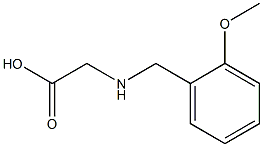 (2-METHOXY-BENZYLAMINO)-ACETIC ACID Struktur