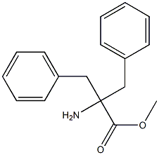 2-AMINO-2-BENZYL-3-PHENYL-PROPIONIC ACID METHYL ESTER Struktur