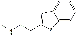 (2-BENZO[B]THIOPHEN-2-YL-ETHYL)-METHYL-AMINE Struktur