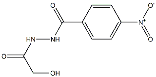 N'-GLYCOLOYL-4-NITROBENZOHYDRAZIDE Struktur