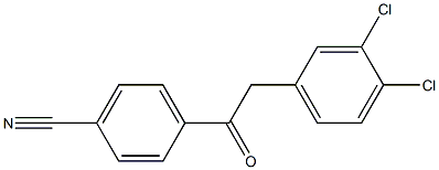 4'-CYANO-2-(3,4-DICHLOROPHENYL)ACETOPHENONE Struktur