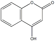 4-HYDROXY-COUMARIN, [RING 14C(U)] Struktur