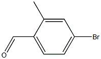 4-BROMO-2-METHYL-BENZALDEHYDE Struktur