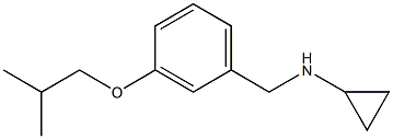 (1S)CYCLOPROPYL[3-(2-METHYLPROPOXY)PHENYL]METHYLAMINE Struktur