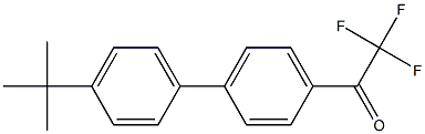 4'-(4-TERT-BUTYLPHENYL)-2,2,2-TRIFLUOROACETOPHENONE Struktur