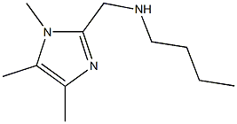 BUTYL-(1,4,5-TRIMETHYL-1H-IMIDAZOL-2-YLMETHYL)-AMINE Struktur