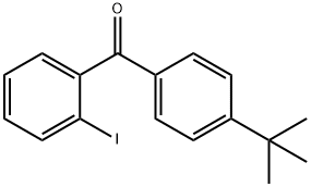 4-TERT-BUTYL-2'-IODOBENZOPHENONE Struktur