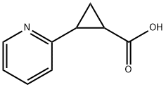 2-(2-吡啶基)環(huán)丙烷甲酸, 90563-75-0, 結構式