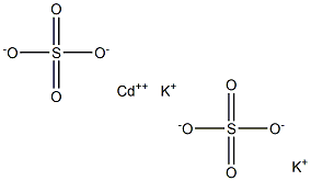 CADMIUM POTASSIUM SULFATE Struktur