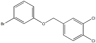 3-BROMOPHENYL-(3,4-DICHLOROBENZYL)ETHER Struktur