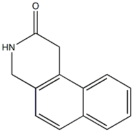 3,4-DIHYDRO-1H-BENZO[F]ISOQUINOLIN-2-ONE Struktur