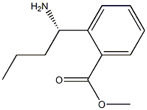 METHYL 2-((1S)-1-AMINOBUTYL)BENZOATE Struktur